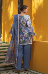 Colors Digital Printed Khaddar Edit 3 Piece-CDK-25-12